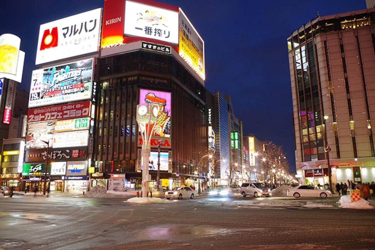 شقة Kiyaza Station Sapporo 2 المظهر الخارجي الصورة